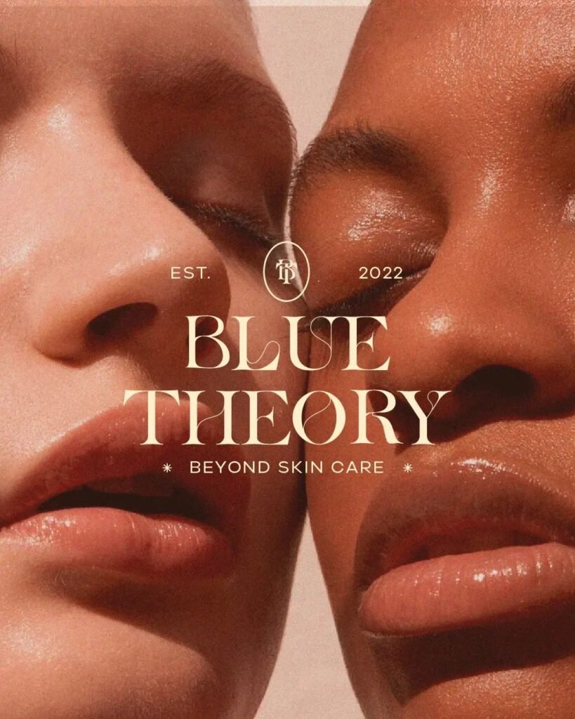 Blue Theory Social Media Design